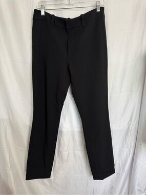 The Reset R Label Black Straight-Leg Dress Trousers Size Large